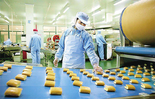食品行業中的產品應用